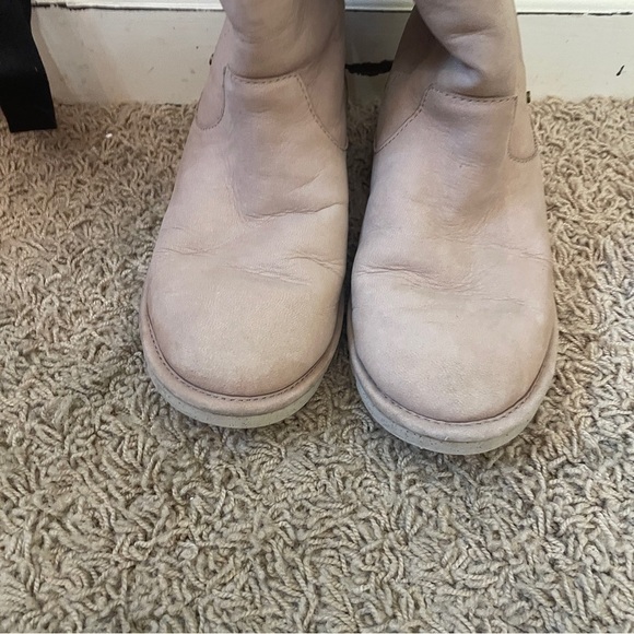 UGG Australia Malinda convertible Boot Sand Fawn Sheepskin Size 6 Uggs Winter - Picture 15 of 16